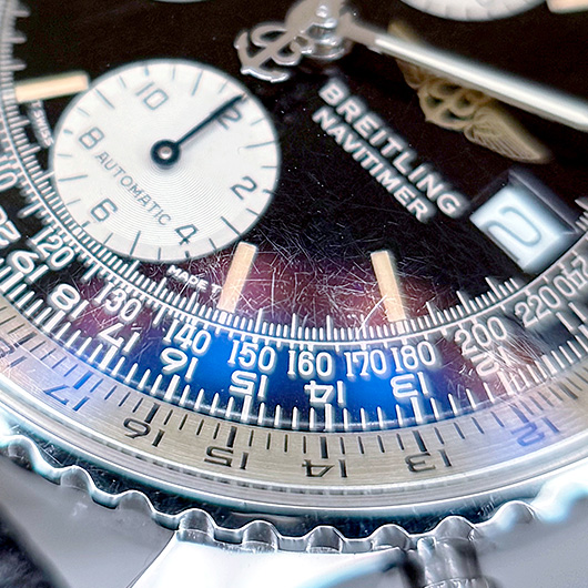 ブライトリング オールド ナビタイマー A132B12KBA ブラック/シルバー 中古 サブカット 6枚目