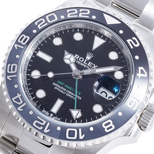 ロレックス GMTマスターⅡ 126710GRNR ブラック 中古 サブカット 1枚目