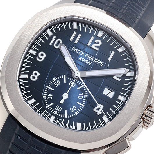 パテックフィリップ アクアノート クロノグラフ 5968G-001 ブルー 中古 サブカット 1枚目