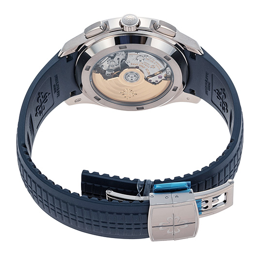 パテックフィリップ アクアノート クロノグラフ 5968G-001 ブルー 中古 サブカット 2枚目