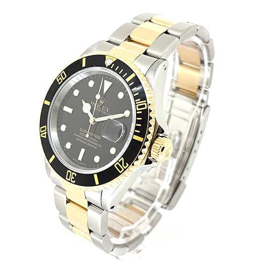 ロレックス サブマリーナ デイト 16613 ブラック 中古 サブカット 1枚目