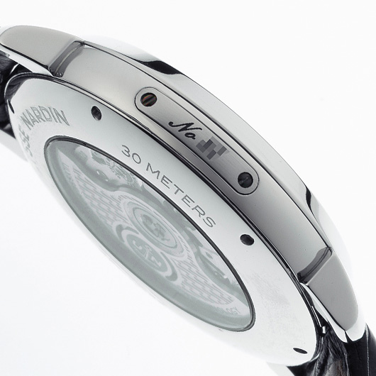 ユリス・ナルダン クラシコ マニュファクチュール 3203-136/E2 ブラック 中古 サブカット 4枚目