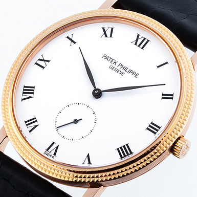 パテックフィリップ カラトラバ 3919R ホワイト 中古 サブカット 1枚目