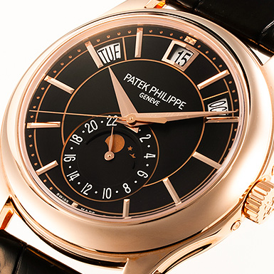 パテックフィリップ 年次カレンダー 5205R-011 オリーブグリーン 中古 サブカット 1枚目