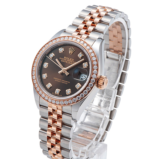 ロレックス デイトジャスト 28 279381RBR ブラウン（チョコ） 新品 サブカット 1枚目