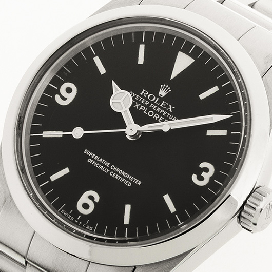 ロレックス エクスプローラー 1016 ブラック アンティーク サブカット 1枚目