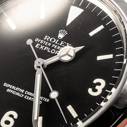 ロレックス エクスプローラー 1016 ブラック アンティーク サブカット 6枚目