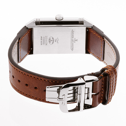 ジャガー・ルクルト レベルソ クラシック ミディアム デュオ スモールセコンド Q2458422 シルバー 中古 サブカット 2枚目