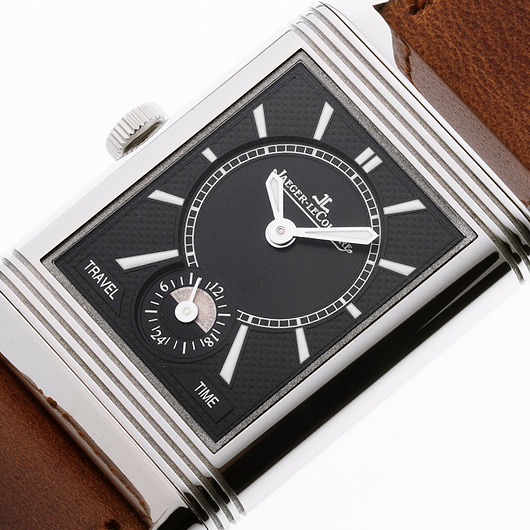 ジャガー・ルクルト レベルソ クラシック ミディアム デュオ スモールセコンド Q2458422 シルバー 中古 サブカット 3枚目