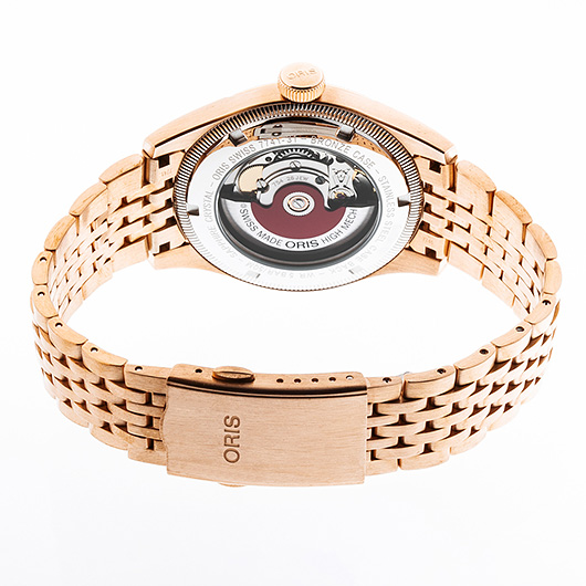 オリス ビッグクラウン ブロンズ ポインターデイト 01 754 7741 3165-07 8 20 01 ブルー 新品 サブカット 2枚目