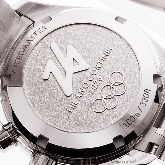 オメガ スピードマスター38 ミラノ・コルティナ 522.30.38.50.04.001 ホワイト 未使用品 サブカット 3枚目