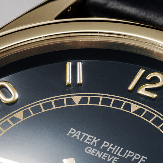 パテックフィリップ カラトラバ 5000J ブラック 中古 サブカット 4枚目
