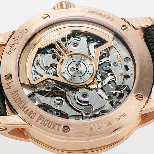 オーデマ・ピゲ コード 11.59 バイ オーデマ・ピゲ クロノグラフ 26393OR.OO.A056KB.01 グリーン 新品 サブカット 3枚目