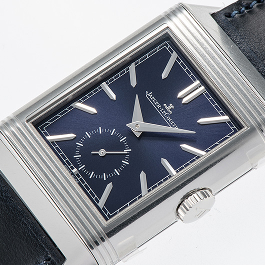 ジャガー・ルクルト レベルソ トリビュート デュオ Q3988481 ブルー/シルバー 新品 サブカット 1枚目