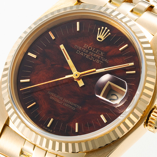 ロレックス デイトジャスト 16018 ブラウン アンティーク サブカット 1枚目