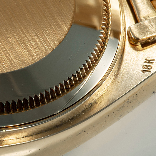 ロレックス デイトジャスト 16018 ブラウン アンティーク サブカット 8枚目