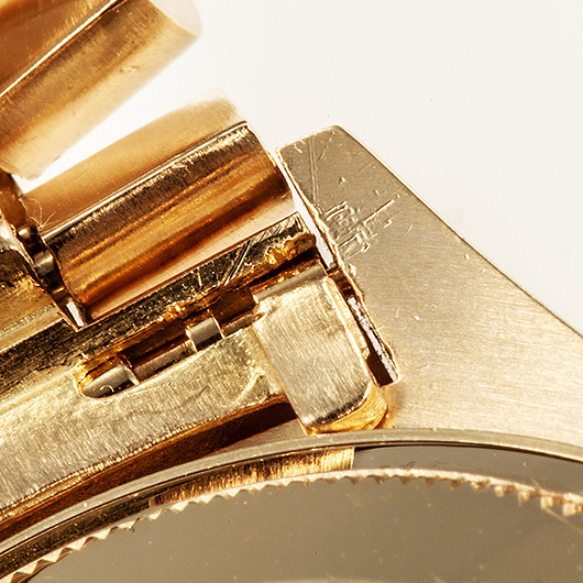 ロレックス デイトジャスト 16018 ブラウン アンティーク サブカット 9枚目