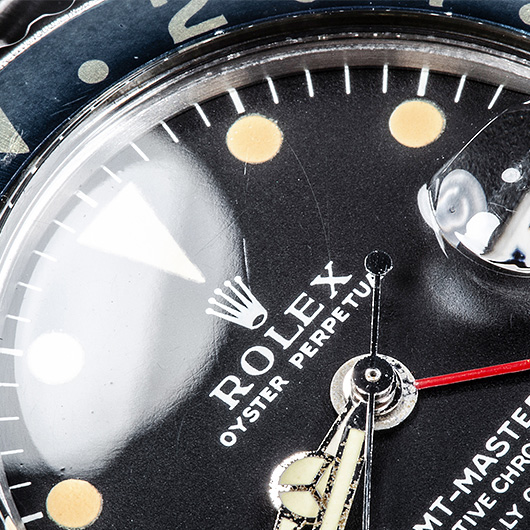 ロレックス GMTマスター 1675 ブラック アンティーク サブカット 9枚目