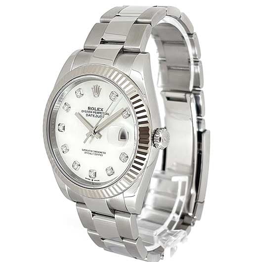 ロレックス デイトジャスト41 126334NG ホワイト 中古 サブカット 1枚目