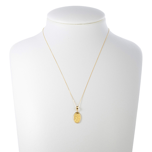 ノーブランド ゴールド ネックレス 31100432 イエローゴールド 新品 サブカット 1枚目