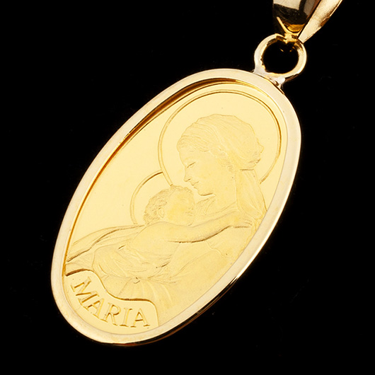 ノーブランド ゴールド ネックレス 31100432 イエローゴールド 新品 サブカット 4枚目