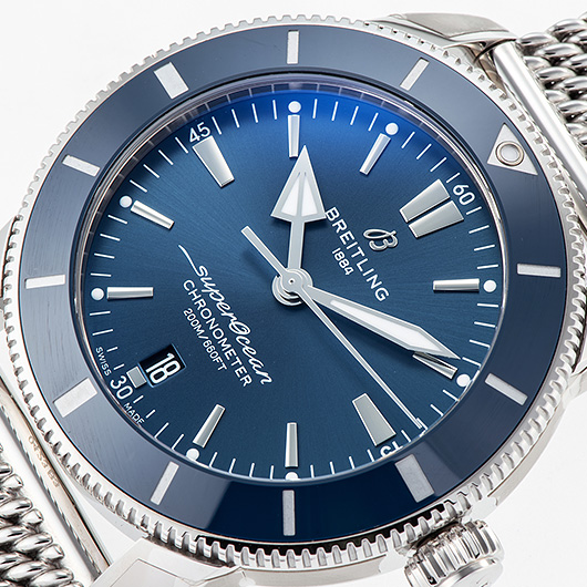 ブライトリング スーパーオーシャン ヘリテージⅡ B20 オートマチック44 AB2030161C1A1 ブルー 未使用品 サブカット 1枚目