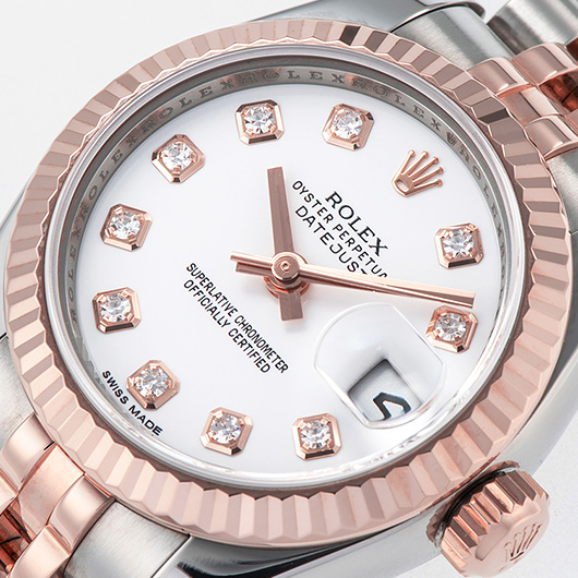 ロレックス デイトジャスト 179171G ホワイト 中古 サブカット 1枚目