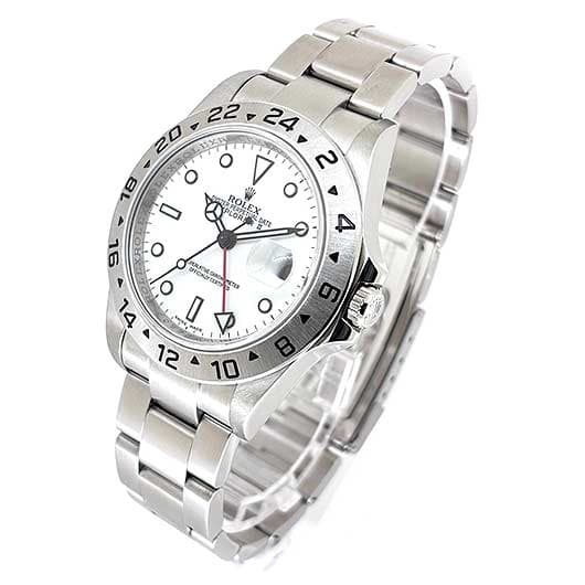 ロレックス エクスプローラーⅡ 16570 ホワイト 中古 サブカット 1枚目