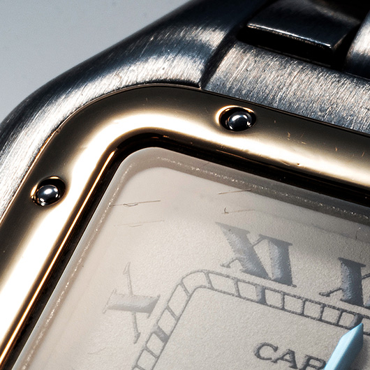 カルティエ パンテール SM W25029B5 アイボリー 中古 サブカット 3枚目