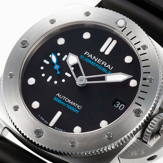 パネライ サブマーシブル PAM02973 ブラック 中古 サブカット 1枚目