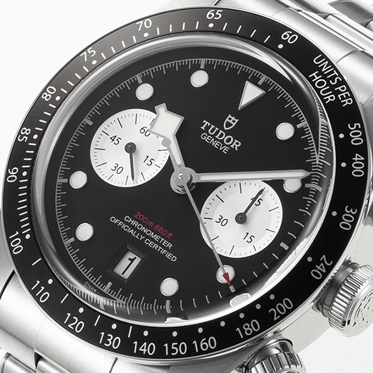 チューダー/チュードル ブラックベイ クロノ 79360N-0001 ブラック/ホワイト 中古 サブカット 1枚目