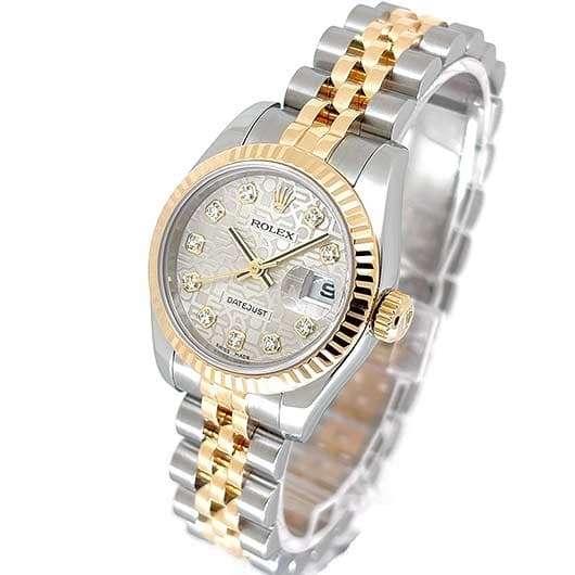 ロレックス デイトジャスト 179173G シルバー 中古 サブカット 1枚目