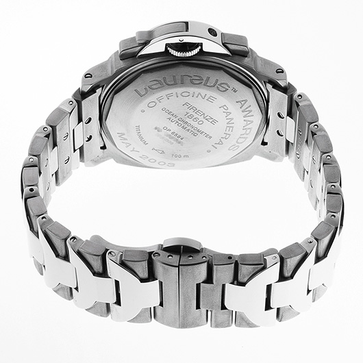 パネライ ルミノール クロノグラフ レガッタ2003 PAM00168 ブルー/シルバー 中古 サブカット 2枚目