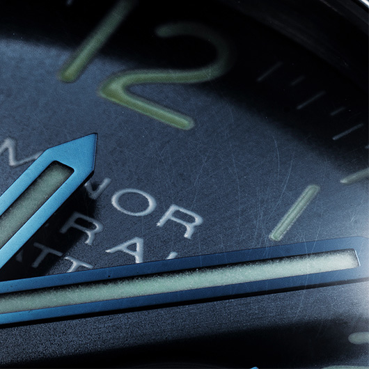 パネライ ルミノール クロノグラフ レガッタ2003 PAM00168 ブルー/シルバー 中古 サブカット 4枚目