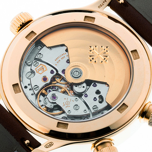 パテックフィリップ カラトラバ パイロット トラベルタイム 7234R-001 ブラウン 中古 サブカット 3枚目