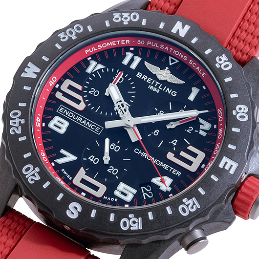 ブライトリング エンデュランス プロ エア アジア エディション X823105D1B1S1 ブラック/レッド 新品未使用 サブカット 1枚目