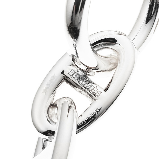 エルメス シェーヌ・ダンクル GM シルバー 新品 サブカット 2枚目