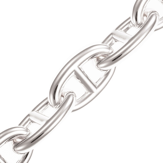 エルメス シェーヌ・ダンクル GM シルバー 新品 サブカット 3枚目