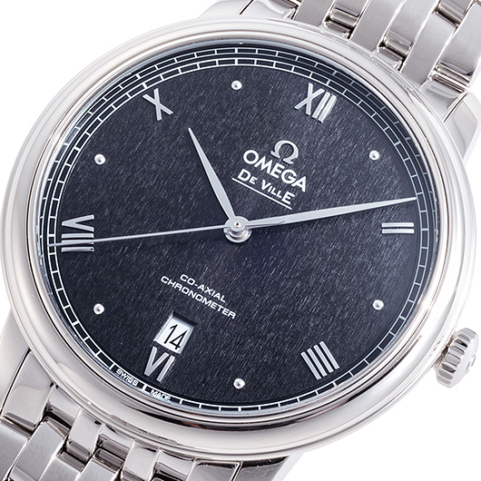オメガ デ・ヴィル プレステージ コーアクシャル 424.10.40.20.01.003 ブラック 未使用品 サブカット 1枚目