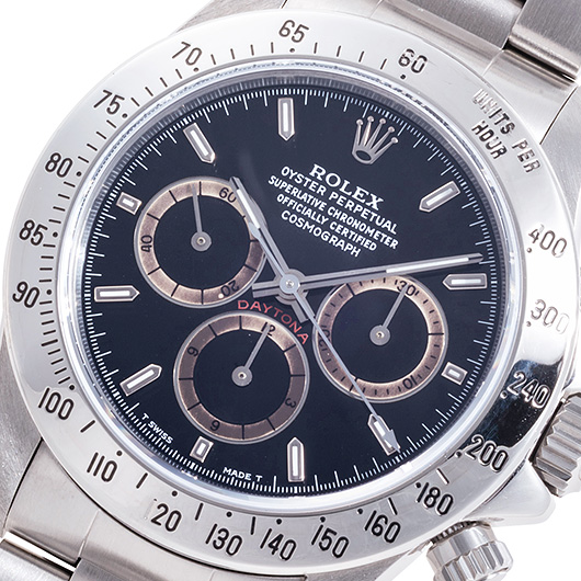ロレックス デイトナ 16520 ブラック アンティーク サブカット 1枚目