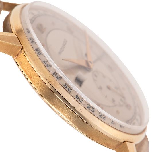 モバード カレンドグラフ --- シルバー アンティーク サブカット 5枚目