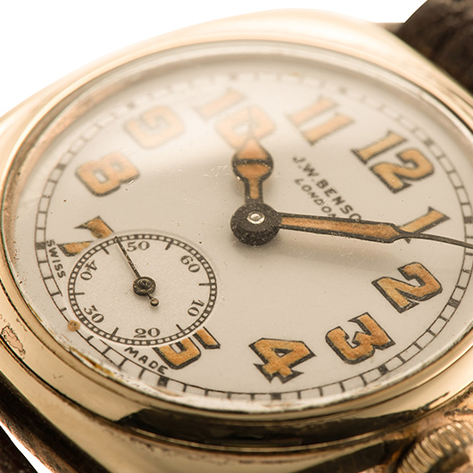 ジェームス・ウィリアム・ベンソン ヴィンテージウォッチ --- ホワイト アンティーク サブカット 7枚目