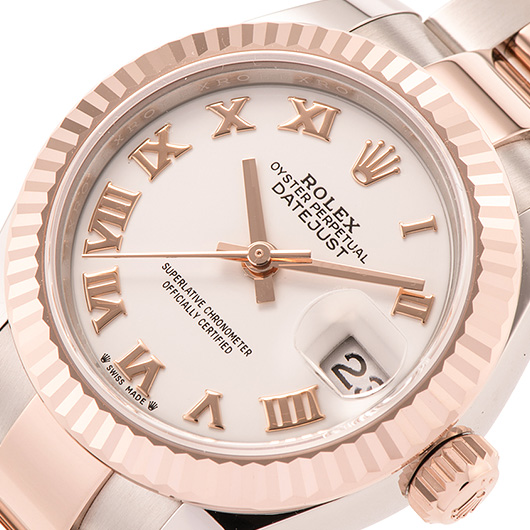 ロレックス デイトジャスト 28 279171 ホワイト 新品 サブカット 1枚目