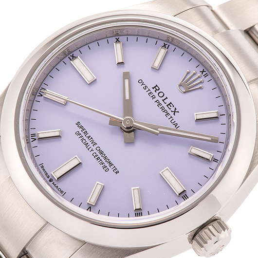 ロレックス オイスター パーペチュアル 34 124200 ラベンダー 未使用品 サブカット 1枚目