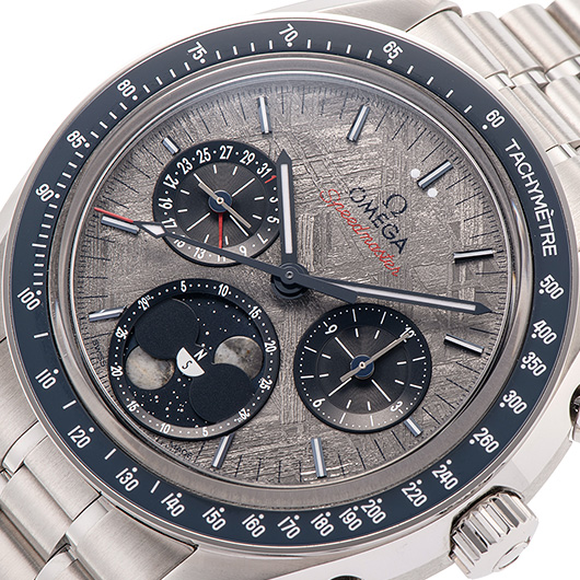 オメガ スピードマスター ムーンウォッチ コーアクシャル マスタークロノメーター ムーンフェイズ クロノグラフ 304.30.43.52.06.001 グレー/ブラック 未使用品 サブカット 1枚目