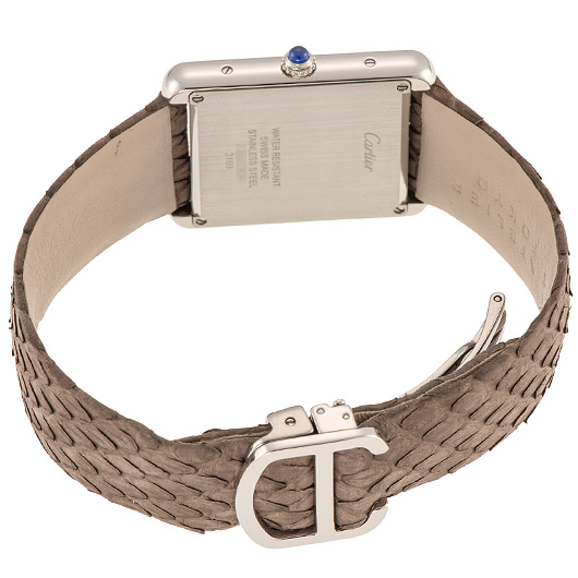 カルティエ タンクソロ LM W5200021 グレー 中古 サブカット 2枚目