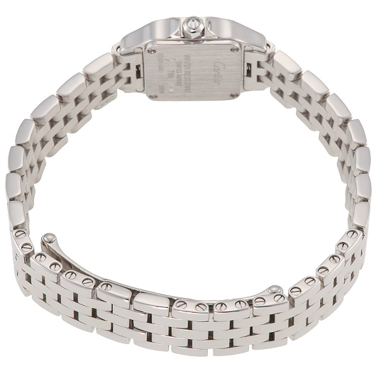 カルティエ ミニサントスドゥモワゼル WF9005Y8 ホワイト 中古 サブカット 2枚目