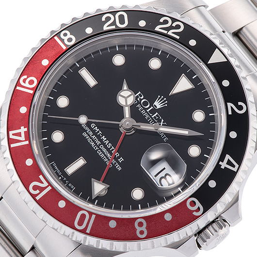 ロレックス GMTマスターⅡ 16710 ブラック 中古 サブカット 1枚目