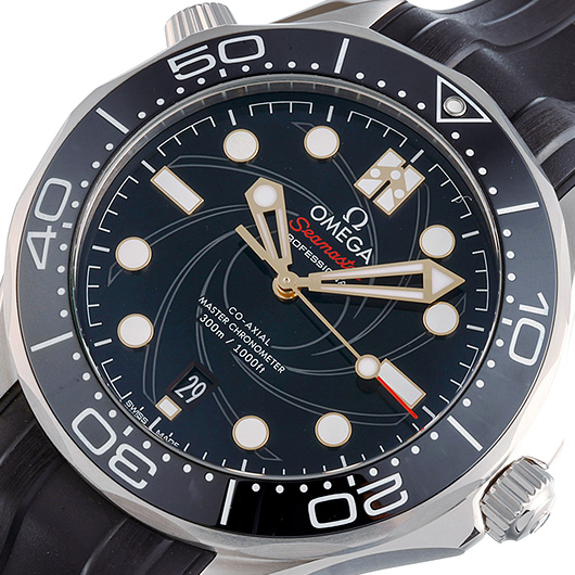 オメガ シーマスター300M コーアクシャル マスタークロノメーター ジェームズ・ボンド リミテッド 210.22.42.20.01.004 ブラック 中古 サブカット 1枚目