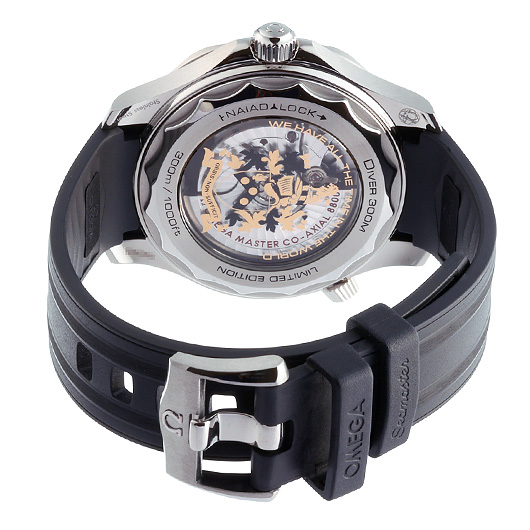 オメガ シーマスター300M コーアクシャル マスタークロノメーター ジェームズ・ボンド リミテッド 210.22.42.20.01.004 ブラック 中古 サブカット 2枚目